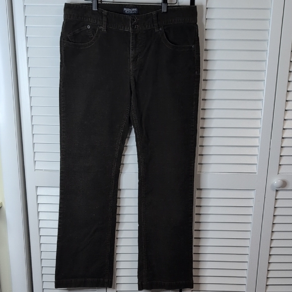 Polo By Ralph Lauren Wendy Corduroy Straight Leg Pants - Picture 1 of 7